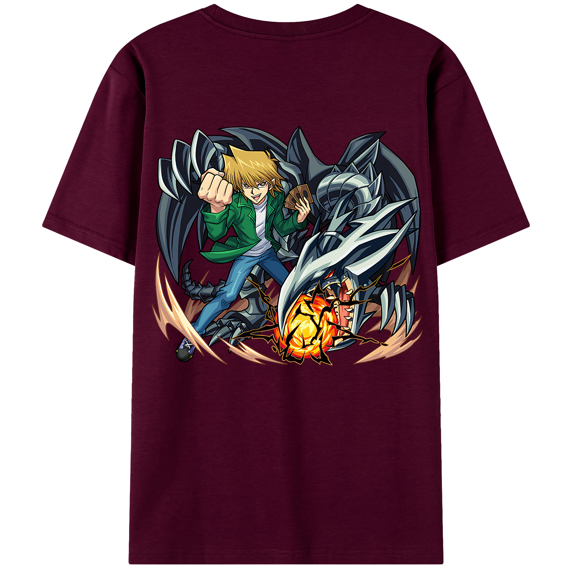 （画像用） 遊☆戯☆王 Yu-Gi-Oh! レディース半袖Tシャツ(バックプリント)
